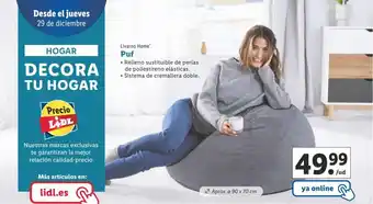 Lidl Puf livarno home oferta