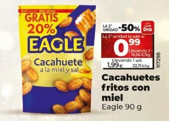 Dia Cacahuetes fritos con miel oferta