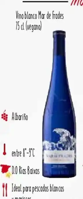 Hiper Usera Vino Blanco Mar De Frades 75cl oferta