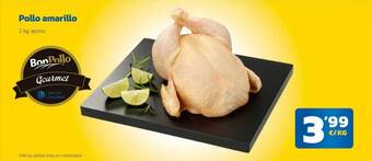 AhorraMas Pollo amarillo oferta