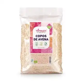 NutriTienda Copos de avena integrales sin gluten bio 500g oferta