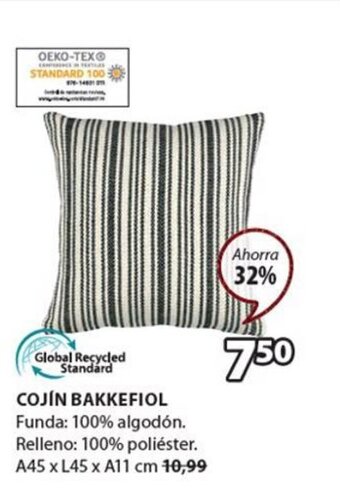 JYSK Cojín Bakkefiol oferta
