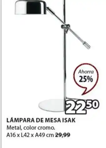 JYSK Lampara de Mesa Isak oferta