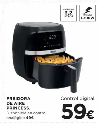 Hipercor Freidora de Aire Princess oferta