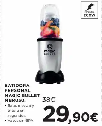 Hipercor Batidora Personal Magic Bullet MBR030 oferta