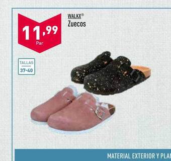 ALDI Walkx zuecos oferta