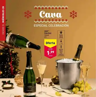 ALDI Vinart cava brut oferta
