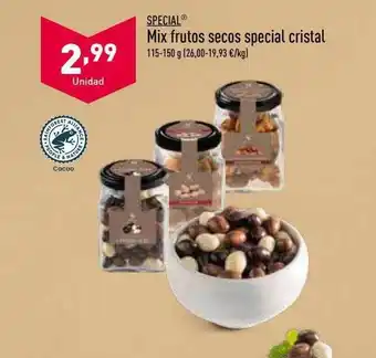 ALDI Special mix frutos secos special cristal oferta