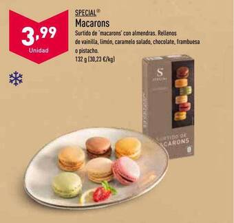 ALDI Special macarons oferta