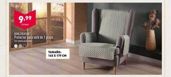 ALDI Home creation protector para sofá de 1 plaza oferta
