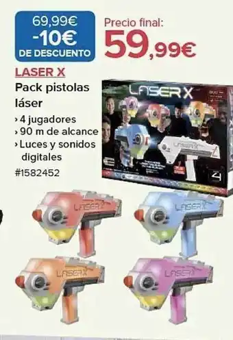 Costco Laserx pack pistolas láser oferta