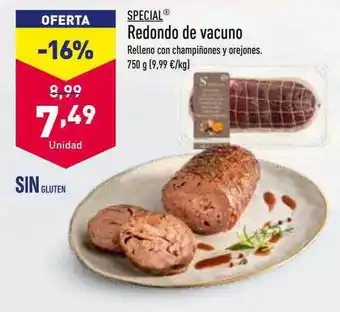 ALDI Special redondo de vacuno oferta