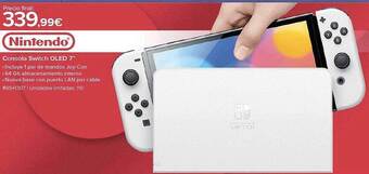 Costco Nintendo consola switch oled 7 oferta