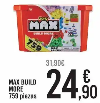 Carrefour Max build more 759 piezas oferta