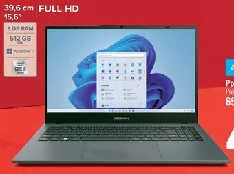 Carrefour Portátil akoya e15415 medion oferta