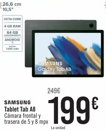 Carrefour Tablet tab a8 samsung oferta