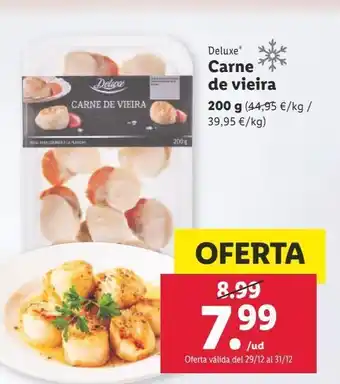 Lidl Vieiras deluxe oferta