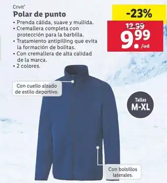 Lidl Polar crivit oferta