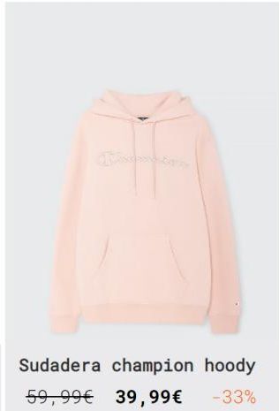 Décimas Sudadera champion oferta