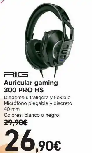 Carrefour Auricular gaming 300 pro hs oferta
