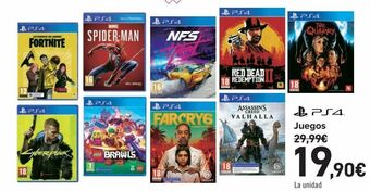 Carrefour Juegos ps4 oferta