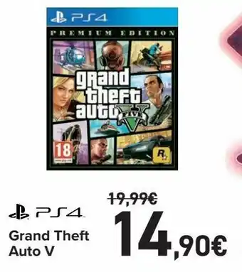 Carrefour Grand theft auto v oferta