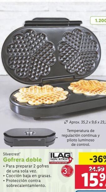 Lidl Gofrera silvercrest oferta