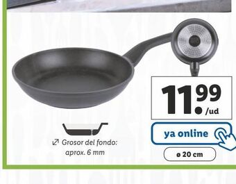 Lidl Sartén de aluminio oferta