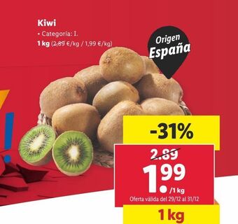 Lidl Kiwis oferta