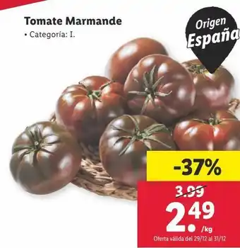 Lidl Tomates marmande oferta