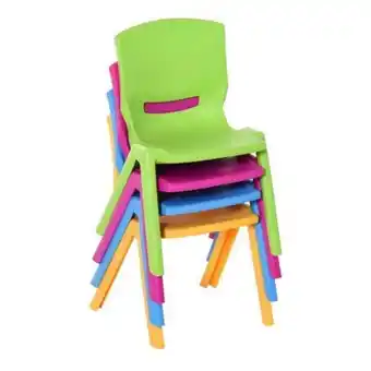 ToysRus Homcom - juego de 4 sillas infantiles apilables oferta