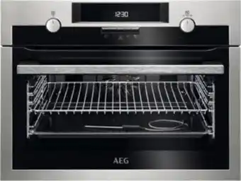 Aeg kee542020m horno eléctrico 43 l 3000 w negro, acero inoxidable a+
