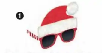 Hipercor Disfraz gafas con gorro santa oferta