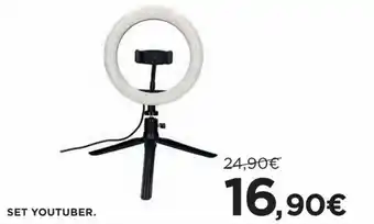 Hipercor Set youtuber oferta