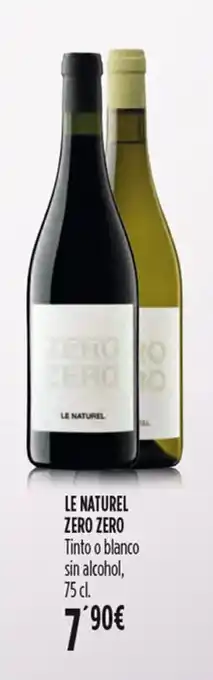 Hipercor Le naturel zero zero oferta