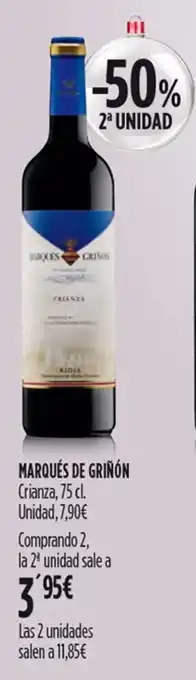 Hipercor Marqués de griñón oferta
