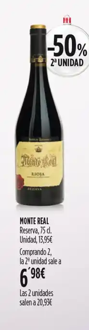 Hipercor Monte real oferta