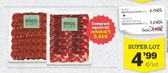 Sorli Ibèricos Al Corte oferta
