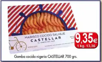 Congelados Copos Gamba cocida nigeria castellar oferta