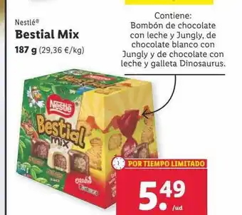 Lidl Nestlé bestial mix oferta