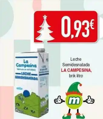 Masymas Leche semidesnatada la campesina oferta