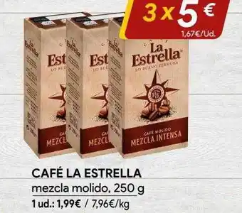 Minymas Café la estrella mezcla molido oferta