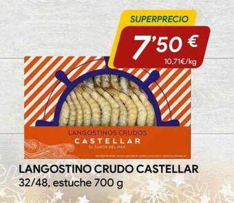 Minymas Langostino crudo castellar oferta