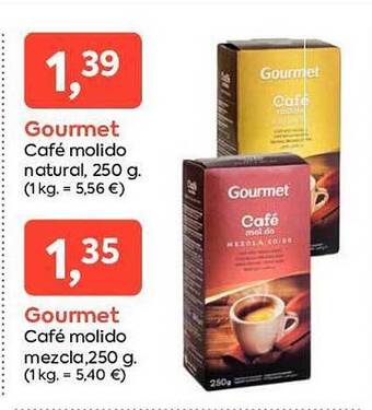 Suma Supermercados Gourmet café molido natural gourmet café molido mezcla oferta
