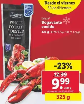 Lidl Bogavante deluxe oferta