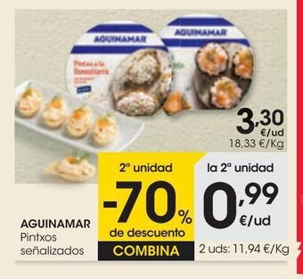 Eroski Aguinamar pintxo a la donostiarra 180 g oferta