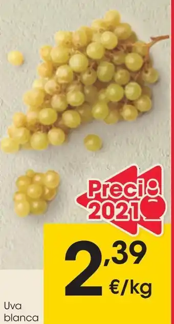 Eroski Uva blanca al peso oferta