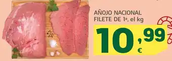 HiperDino Añojo nacional filete de 1ª oferta