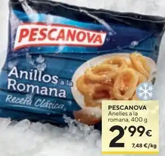 Caprabo Anillas de calamar pescanova oferta