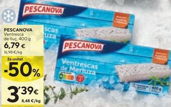 Caprabo Filetes de merluza pescanova oferta